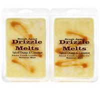 Swan Creek Natural Wax Drizzle Melts - Spiced Orange & Cinnamon - 2 Pack