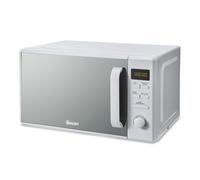 SWAN Digital Microwave - White, 20L, 800W, with 95-Minute Timer, 5 Power Levels, SM4421WHT