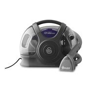 Swan Dirtmaster Spot Cleaner, Portable Carpet Cleaning, Removes Spills, Stains and Odours, Self-Cleaning Water Spray, 1.7m Hose, 5m Power Cord, 2200ml, Grey & Purple SC18413