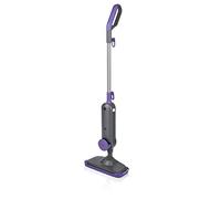Swan Dirtmaster Steam Mop, Rapid-Heating, Multi-Surface, Chemical-Free, Kills 99.9% of Bacteria & Germs, With Mop Pad & Carpet Glider, 1300W, Purple and Grey, SC30130N