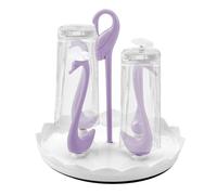Swan Drainage Rack Bottle Dryer for Bottles | Glass Drying Rack Countertop for Kitchen Camping Hotel Office Room