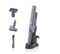Swan Dustmaster Pro Cordless Handheld Vacuum Cleaner, HEPA Filter, Pet Turbo Tool, 35 Min Runtime, Docking Station, Lightweight, 14.8V, 200W, Black, SC15829N