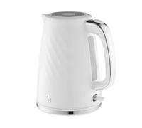 Swan Windsor Rapid Boil Kettle with Removable Limescale Filter, Boil Dry Protection and Hidden Cord Storage, 1.7L, 3KW, White, SK14611WHT