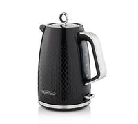 Swan Elegance 1.7L 3KW Kettle Textured Black Gloss Finish/Chrome Trim SK14016BLK