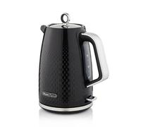 Swan SK14016BLK Elegance Cordless Kettle, Sleek Textured Gloss Finish with Rapid Boil and Boil Dry Protection, 1.7 Litres, 3000W, Black