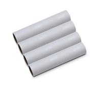 Swan Elevate 4 Pack of Strong Adhesive Lint Roller Strip Refills for SWFC2002WHTN Handheld Lint Roller, 220 Sheets Per Pack, 55 Strips Per Roll, White