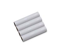 Swan Elevate 4 Pack of Strong Adhesive Lint Roller Strip Refills for SWFC2002WHTN Handheld Lint Roller, 220 Sheets Per Pack, 55 Strips Per Roll, White
