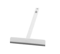 Swan Elevate Seamless Squeegee with Flexible Precision Rubber Blade, Perfect for Wet Rooms, Showers, Windows, Rust-Resistant and Hanging Hole, White
