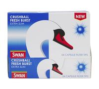 Swan Fresh Burst (Peppermint) Crushball Extra Slim Filter Tips (20)