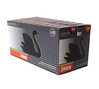 Swan Graphite Extra Slim 100% Biodegradable Filter Tips - 120 Tips per Pack - Carbon (10)
