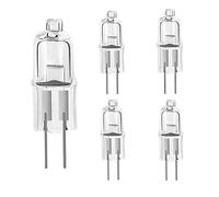 SWAN Halogen Clear Capsule 12v 20w 2 pin G4 Dimmable Warm White - 5 Pack