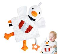 Swan Hand Puppet Toy Swan Hugging Pillow Sensory Snuggle Toy