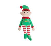 Swan Household 18cm Christmas Xmas Small Elf Plush Decoration (Green)