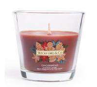 Swan Household 5oz Scented Candle Christmas Xmas Glass Decoration Home Decor (Gingerbread)