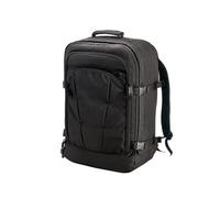 Swan Household 670g Light Weight Flight On Cabin Luggage Backpack Black Strong 600D anti-tear PU polyester Conforms to current International Cabin Allowance dimensions