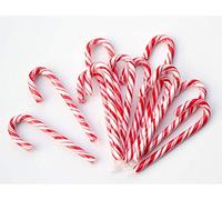Swan household ® - Christmas Peppermint Flavour Candy Canes (pack contains 12)