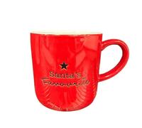 Swan Household Christmas Xmas Red Ceramic - Santa's favorite Mug - Gift Idea