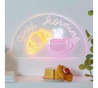 Swan Household Good Morning Breakfast LED Neon Sign
