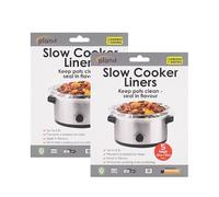 Swan Household Set of 5 Slow Cooker Liners Bags *2, Up to 6.5L, Temp -30°C +200°C, Keep Your Pots Clean