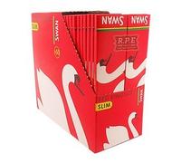 SWAN KING SIZE RED ROLLING PAPER - FULL BOX OF 50 PACKS