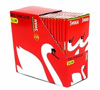 SWAN KING SIZE RED ROLLING PAPER - FULL BOX OF 50 PACKS by Swan Vanity