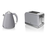 Swan Kitchen Retro Set 1.5 Litre JUG Kettle & 2 Slice Toaster