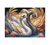 Swan Lake 500 Piece Premium Jigsaw Puzzle Fantastic Beasts For Men Educational Decompression Adults Anxiety Memory Care Mothers Valentines Creativity Gift Giving 500 PCS