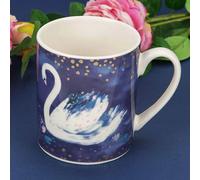 Swan Lake Hello Beautiful New Bone China Mug