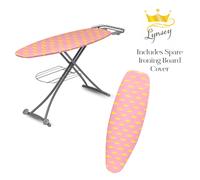Swan Lynsey’s Cleaning Range - Ironing Board & Reflective Cover Bundle