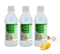 Swan Magnesium Citrate Saline Laxative - Lemon (3-Pack) with Randa's Recipes Card