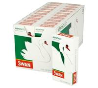 SWAN Menthol Extra Slim Filter Tips SWAN Menthol Filter Tips x 10 (1200 Tips) or 20 (2400 Tips) (Pack of 20 (2400 Tips))