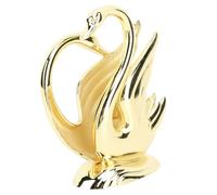 Swan Napkin Holder Elegant Modern Gold Tissue Dispenser Stand Zinc Alloy Table Serviette Holder for Home Restaurant Kitchen Bar Hotel