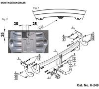 STEINHOF H-249 Trailer Hitch