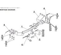 STEINHOF M-354 Trailer Hitch