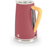 Swan SK14610FUS Nordic Cordless Jug Kettle with Fast Boil Technology, Overheat Protection, Soft Touch Handle, 1.7L, 3KW, Fuchsia Rose