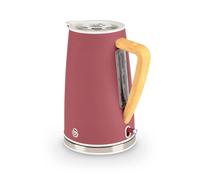 Swan Nordic 1.7L Kettle Fuchsia Scandinavian Style Wood Effect / Chrome Accents