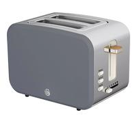 Swan Nordic 2 Slice Toaster Soft Touch Matte Finish 900W Slate Grey ST14610GRYN