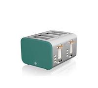 Swan 4 Slice Toaster Nordic Green
