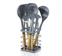 Swan Nordic 6pcs Utensils Set With Holder