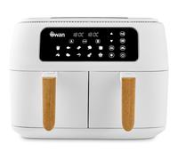 Swan Nordic Duo 13-in-1 Air Fryer with Dual Non-Stick Baskets, Swan Cyclone Technology