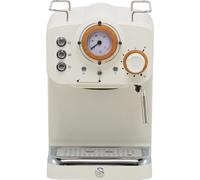 Swan Nordic Espresso Machine, White, 15 bar Pressure, Milk frother, 1.2L Tank, Scandi Style, SK22110WHTN