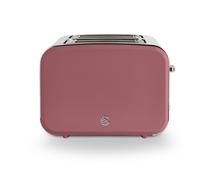 Swan Nordic Kitchen Set, Cordless 1.7L Jug Kettle, 1500W 4 Slice Toaster, Fuchsia Rose EEJB332