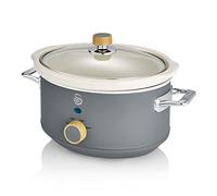 Swan Nordic Slate Grey 3.5 Litre Slow Cooker