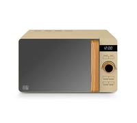 Swan SM22036LOAT Nordic Digital Microwave with 6 Power Settings, 60 Minute Timer, LED Display and Defrost Mode, 20L, 800W, Oatmeal