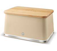 Swan Nordic Oatmeal Bread Bin Scandinavian Style Kitchen Storage SWKA18523OAT