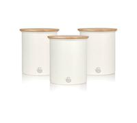 Swan Nordic Set Of 3 Canisters White