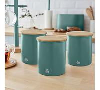 Swan Nordic Set of 3 Storage Canisters Carbon