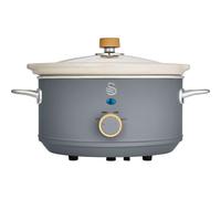 Swan Nordic Slate Grey 3.5 Litre Slow Cooker