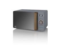Swan Nordic Slate Grey 20 Litre Digital Microwave