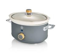 Swan Nordic Slate Grey 3.5L Slow Cooker